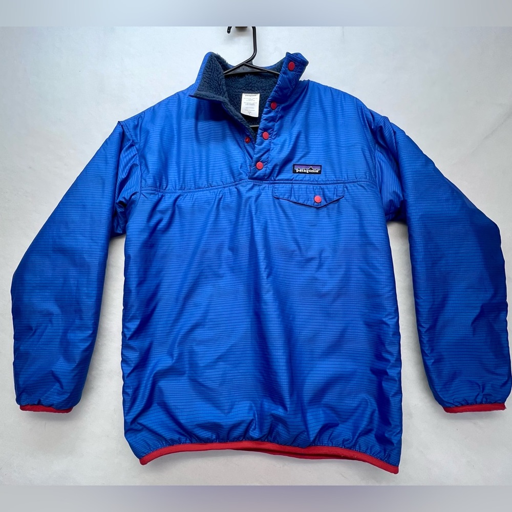 Patagonia Kids Reversible Pullover Jacket,‎ Size Large